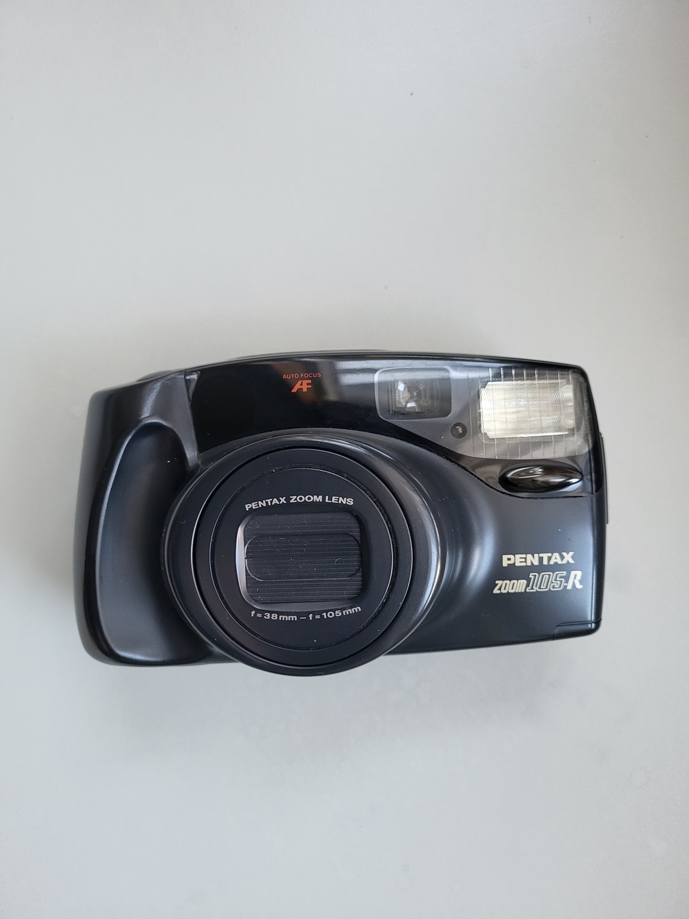 Pentax Zoom 105-R 35mm Film Camera Untested